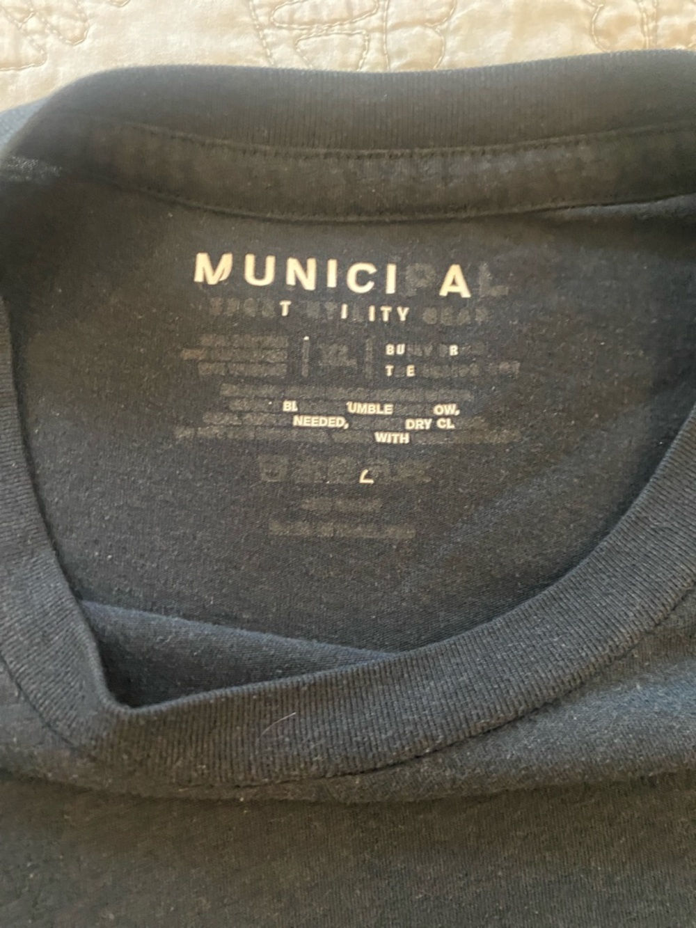 Municipal XL T-shirt black - Picture 2 of 6